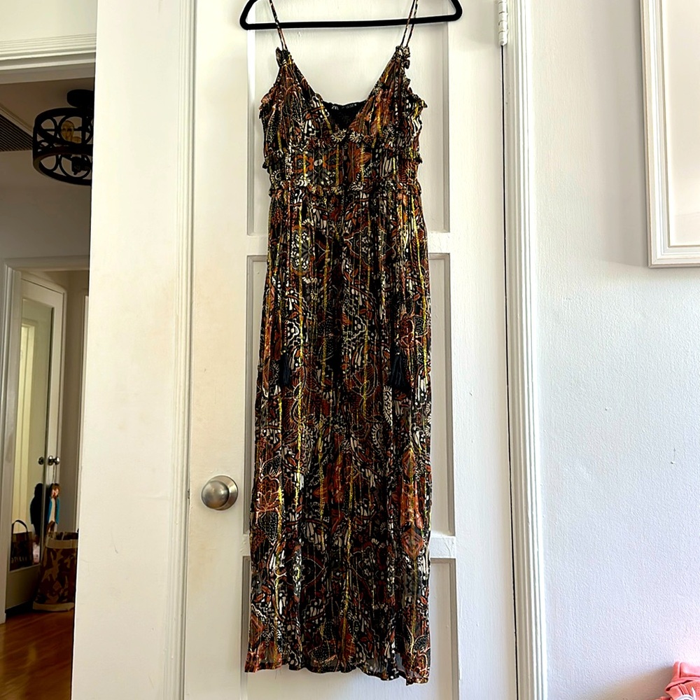 Zara Paisley Print Dress